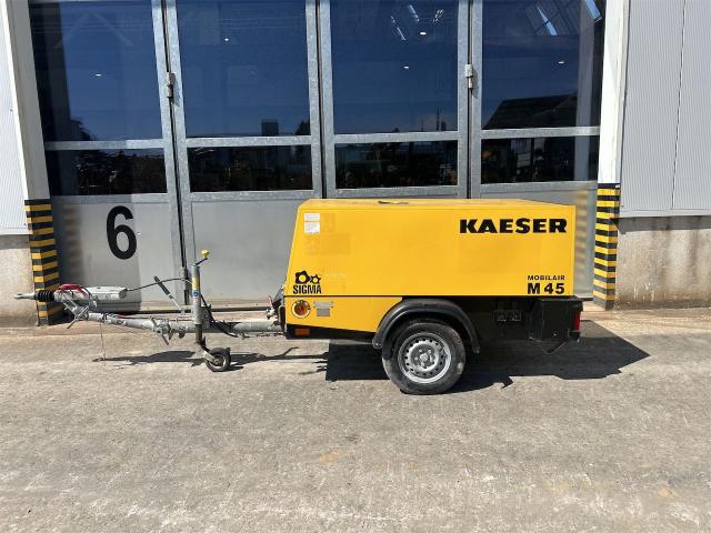 Kaeser M45-G 7bar/4.2m3 Generator 8.5 kVA  Pipeline