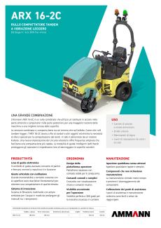 ARX 16-2C StV-T4f Light Tandem Roller Sell Sheet MSS-2799-01-IT_